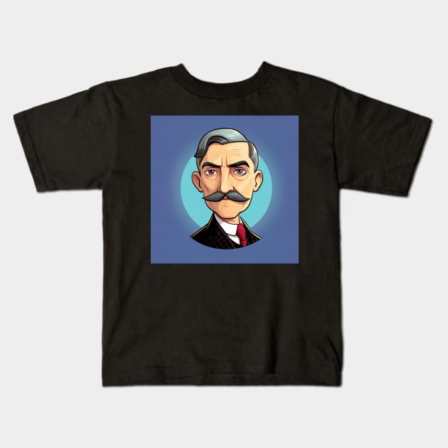 Neville Chamberlain Kids T-Shirt by ComicsFactory